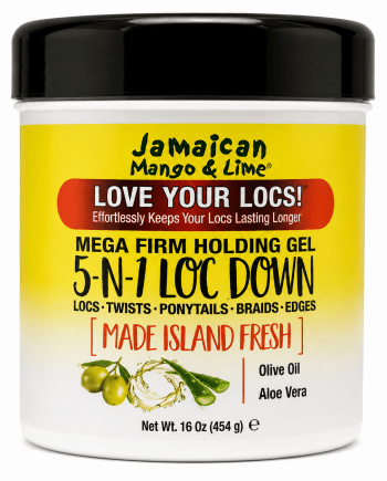 Jamaican Mango &amp; Lime 5-in-1 Loc Down, 16 oz, for locks and protective hairstyles.
