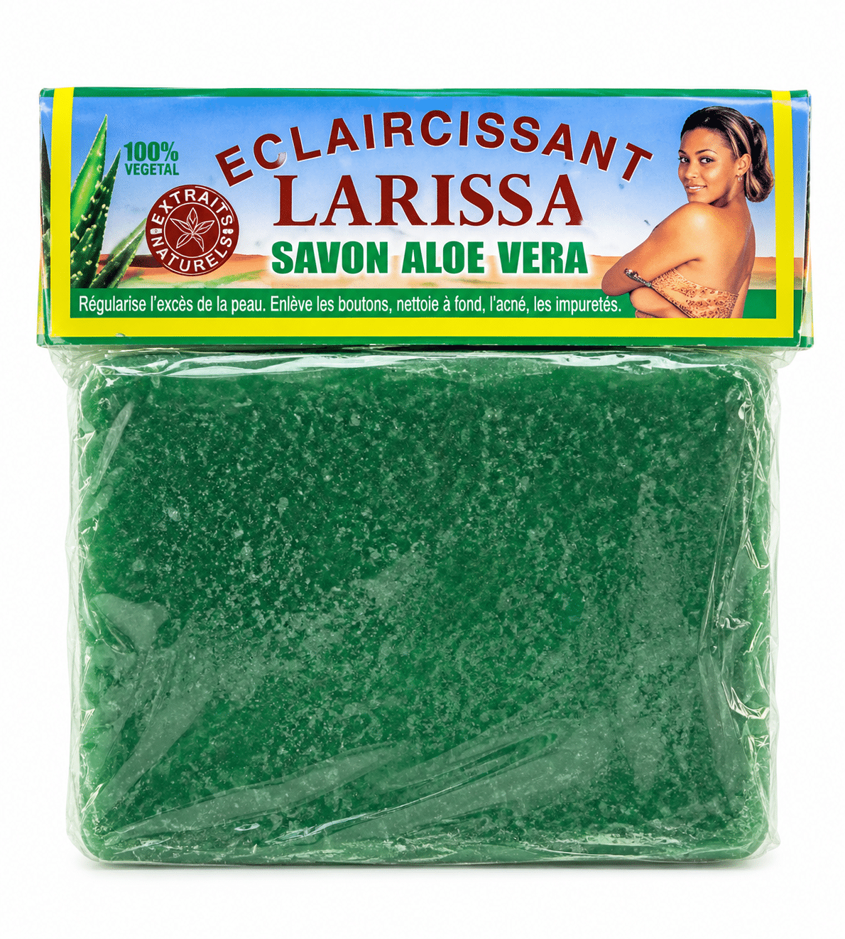 Larissa Savon Unifiant à Base d'Aloe Vera 225 g
