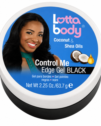 Lotta body - Control me edge gel black 2.25oz
