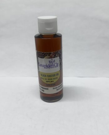 Loupidence - Huile de ricin noire pure 120ml