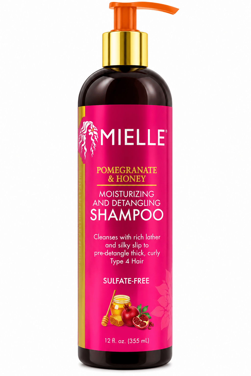 Mielle Pomegranate & Honey moisturizing and detangling shampoo 355 ml