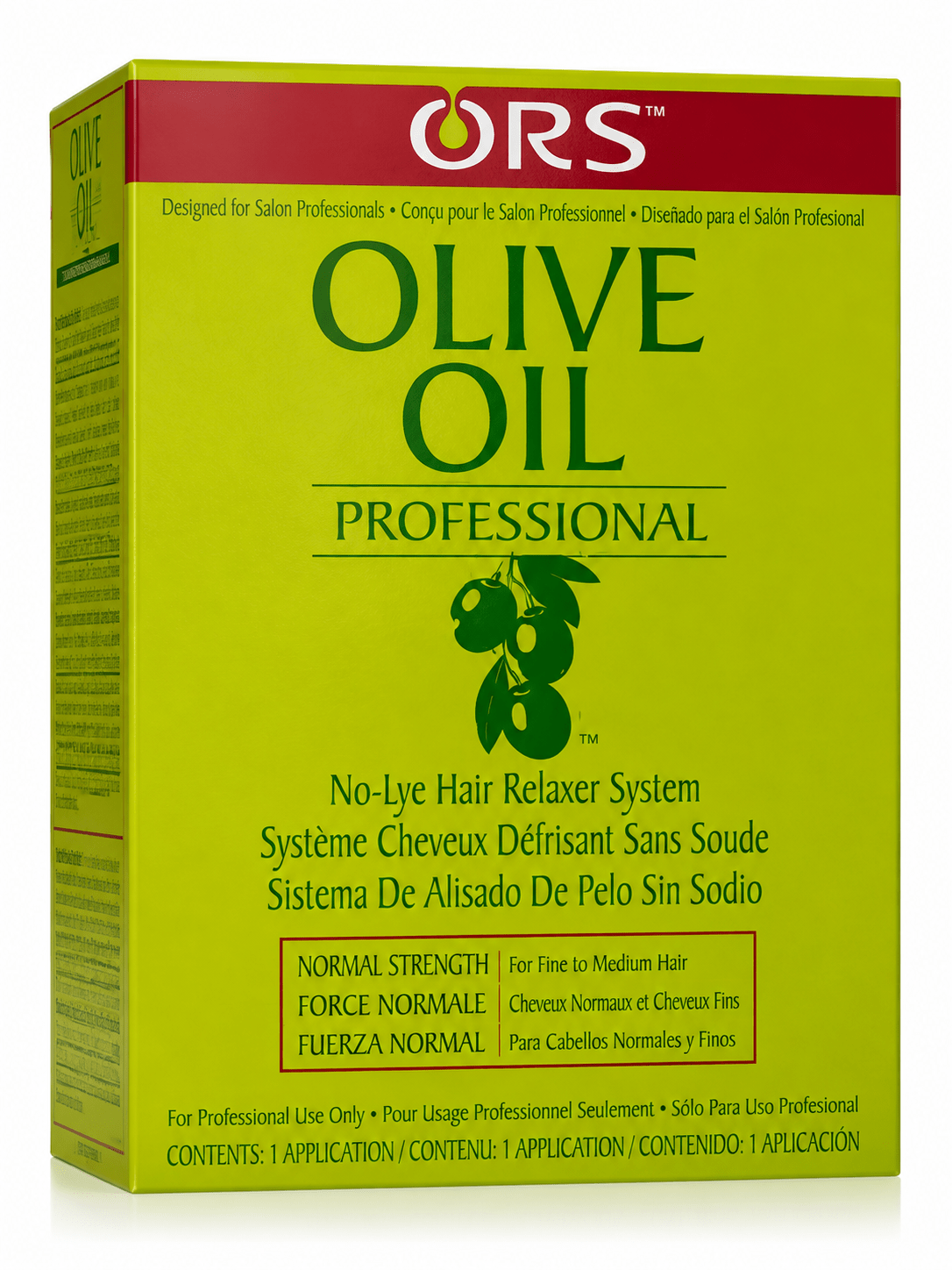 ORS Olive Oil - Système Cheveux Défrisant Sans Soude Normal
