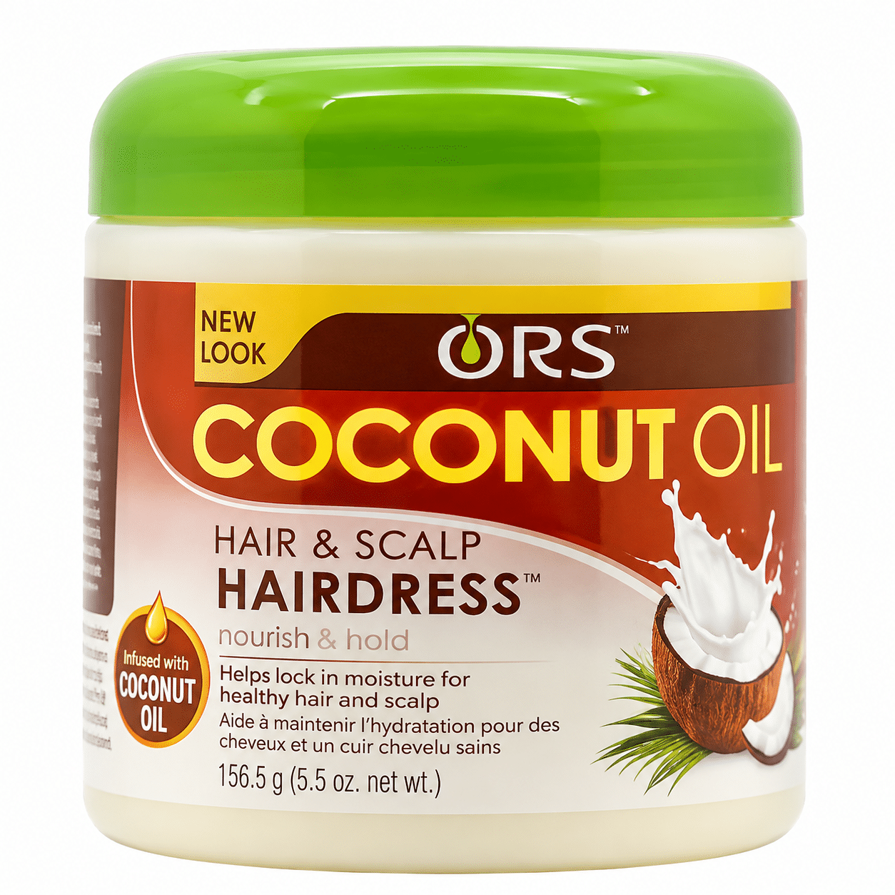 ORS Soin Capillaire cheveux à huile de noix de coco 156g