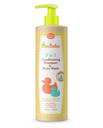 Olive Babies - 3 in 1 Conditioning, shampoo & body wash 16oz