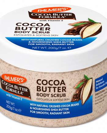 Palmer's Cocoa Butter Formula Body Scrub, 7 oz—a cocoa butter body scrub.