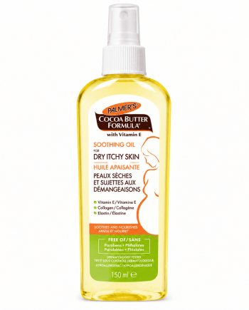 Palmer's Cocoa Butter Formula Soothing Oil for Dry, Itchy Skin, 150 ml.