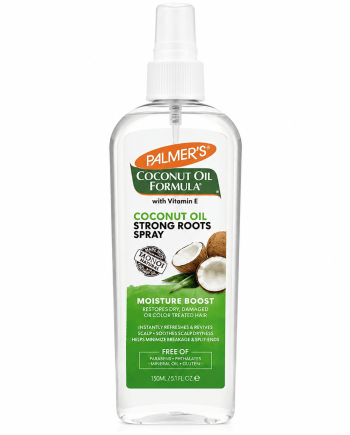 Palmer's Coconut Oil Formula Strong Roots Spray, 150 ml, for the roots and scalp.