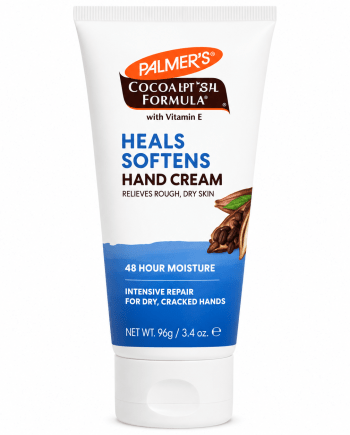 Palmer's Heals Softens Hand Cream 96 g—a nourishing cocoa butter hand cream.
