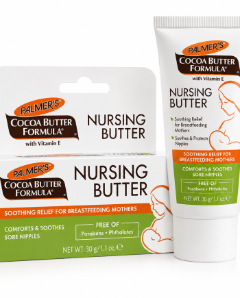Palmer's Nursing Butter 30 g—a nourishing balm for nipples during breastfeeding.