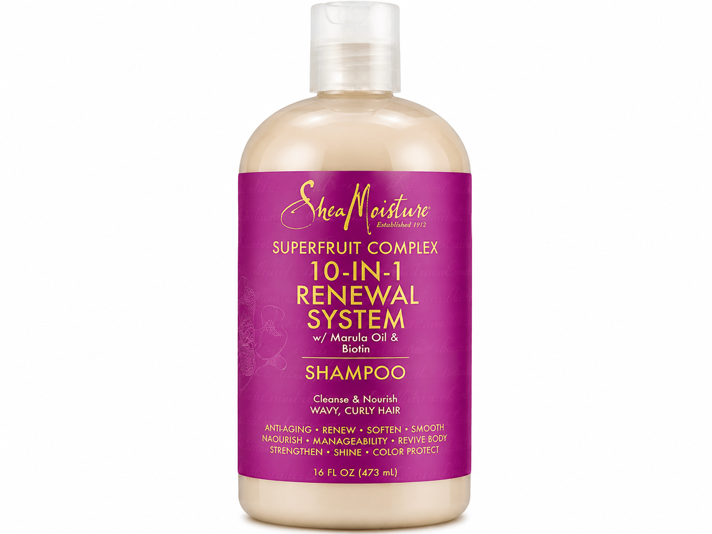 Shea Moisture - 10-in-1 Renewal System Shampoo 13 oz