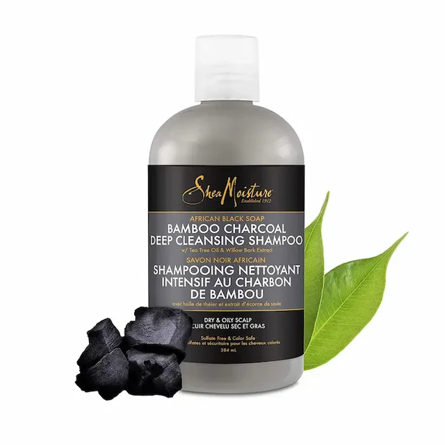 Shea Moisture - Bamboo Charcoal Deep Cleansing Shampoo 384ml