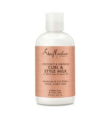 Shea Moisture lait coiffant pour boucles 237 ml soin hydratant pour cheveux bouclés