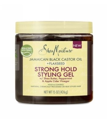 Shea Moisture Strong Hold Styling Gel 15 oz—strong-hold styling gel for textured hair