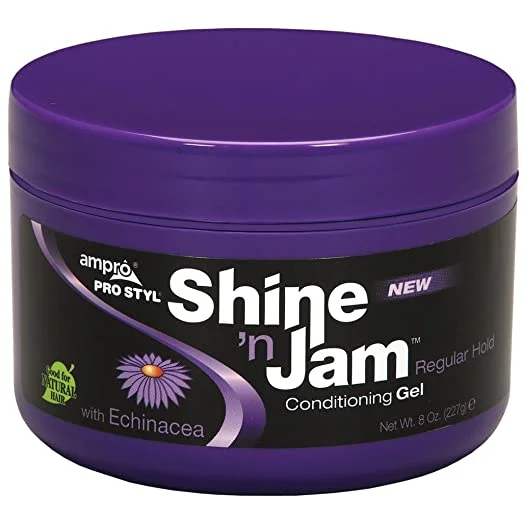 Ampro - Shine N Jam Conditionig Gel Regular Hold 8 oz