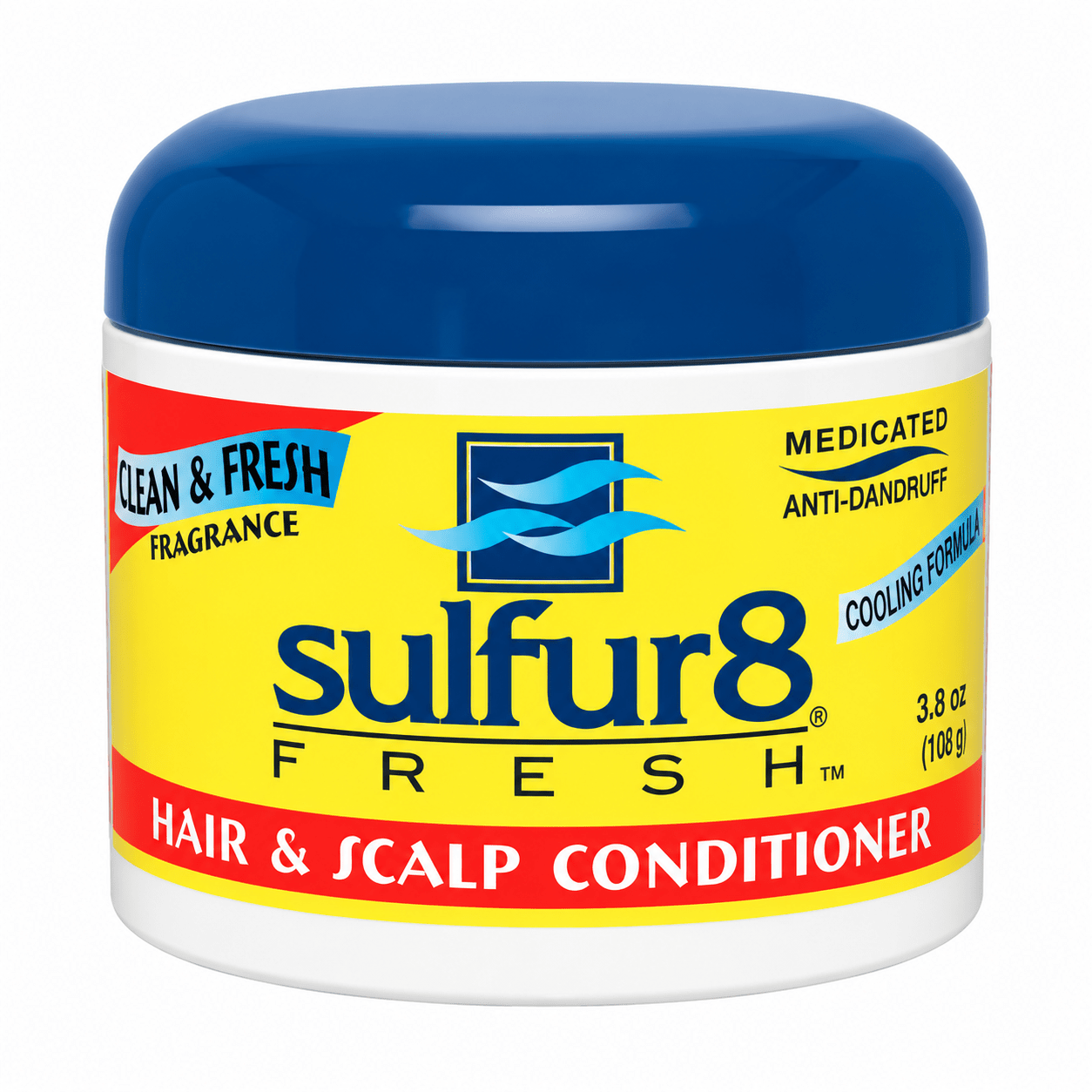 Sulfur8 Medicated Anti-Dandruff Hair & Scalp Conditioner 108 g—an anti-dandruff treatment for hair and scalp.