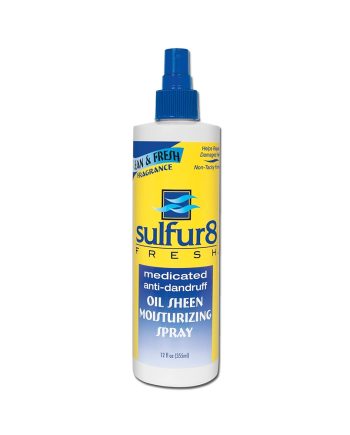 Sulfur8 - Medicated antidandruff oil sheen moiturizing spray 355 ml