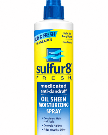 Sulfur8 Medicated antidandruff oil sheen moiturizing spray 355 ml