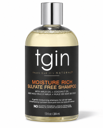 Tgin Moisture Rich Sulfate Free Shampoo 13 oz