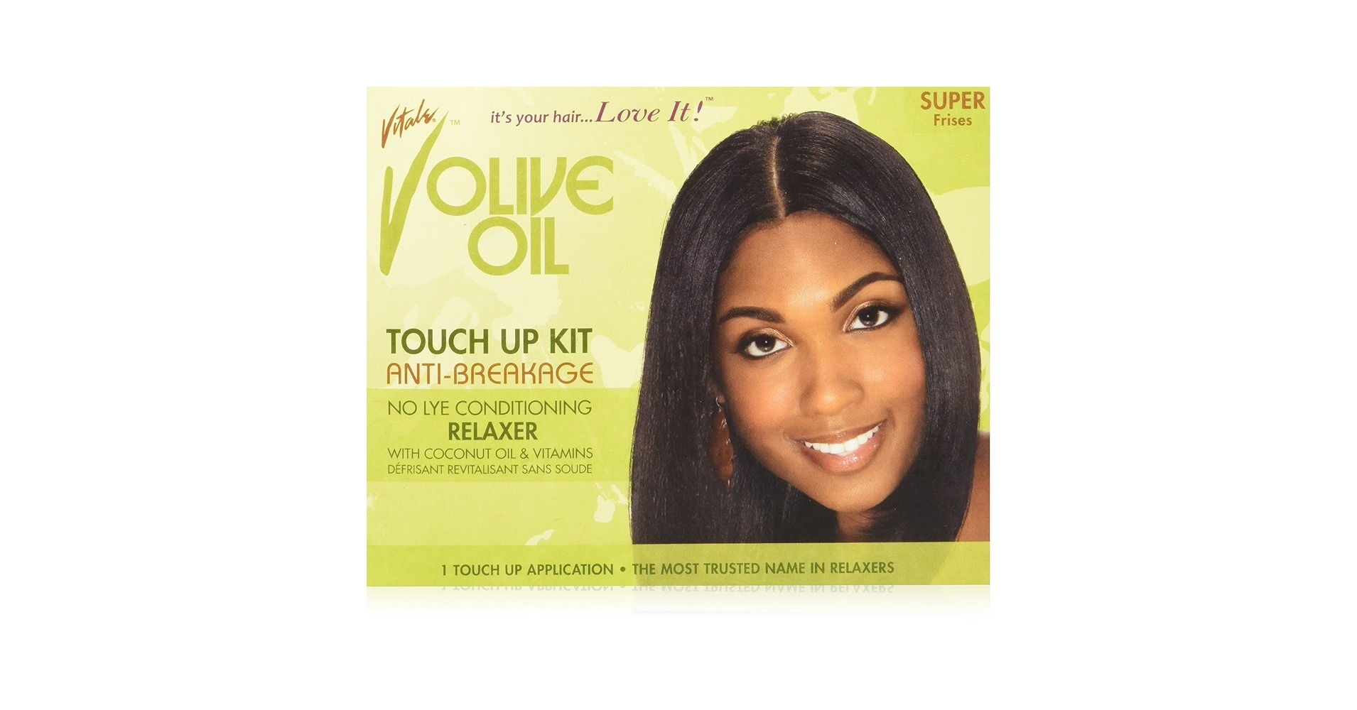 Vitale No-Lye Conditioning Relaxer Touch-Up Kit Super pour retouche des nouvelles repousses.