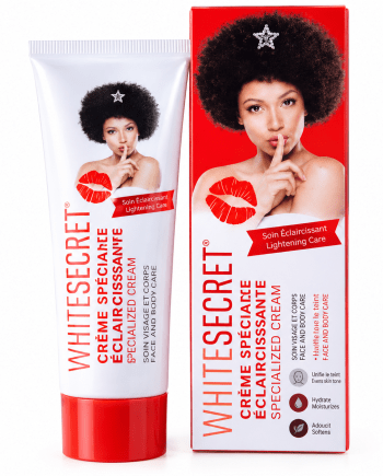 White Secret Crème Spécifique Coudes Mains et Genoux 70 g soin pour une peau éclantante et unifiée.