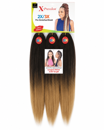 3X Pre-Stretched Braid Hair Extension 60 in