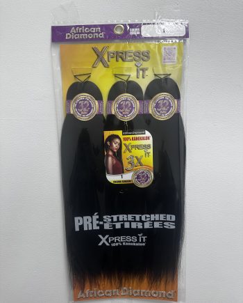 African Diamond - 3X Xpress It 100% Kanekalon 32 in, #1