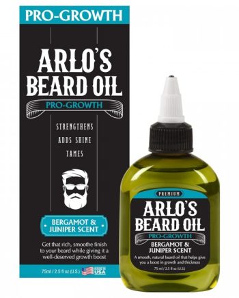 Arlo’s Beard oil Pro-Growth Bergamot & Juniper Scent 75ml
