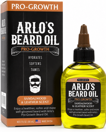 Arlo’s Beard oil Pro-Growth Sandalwood & Vanilla Scent 75ml