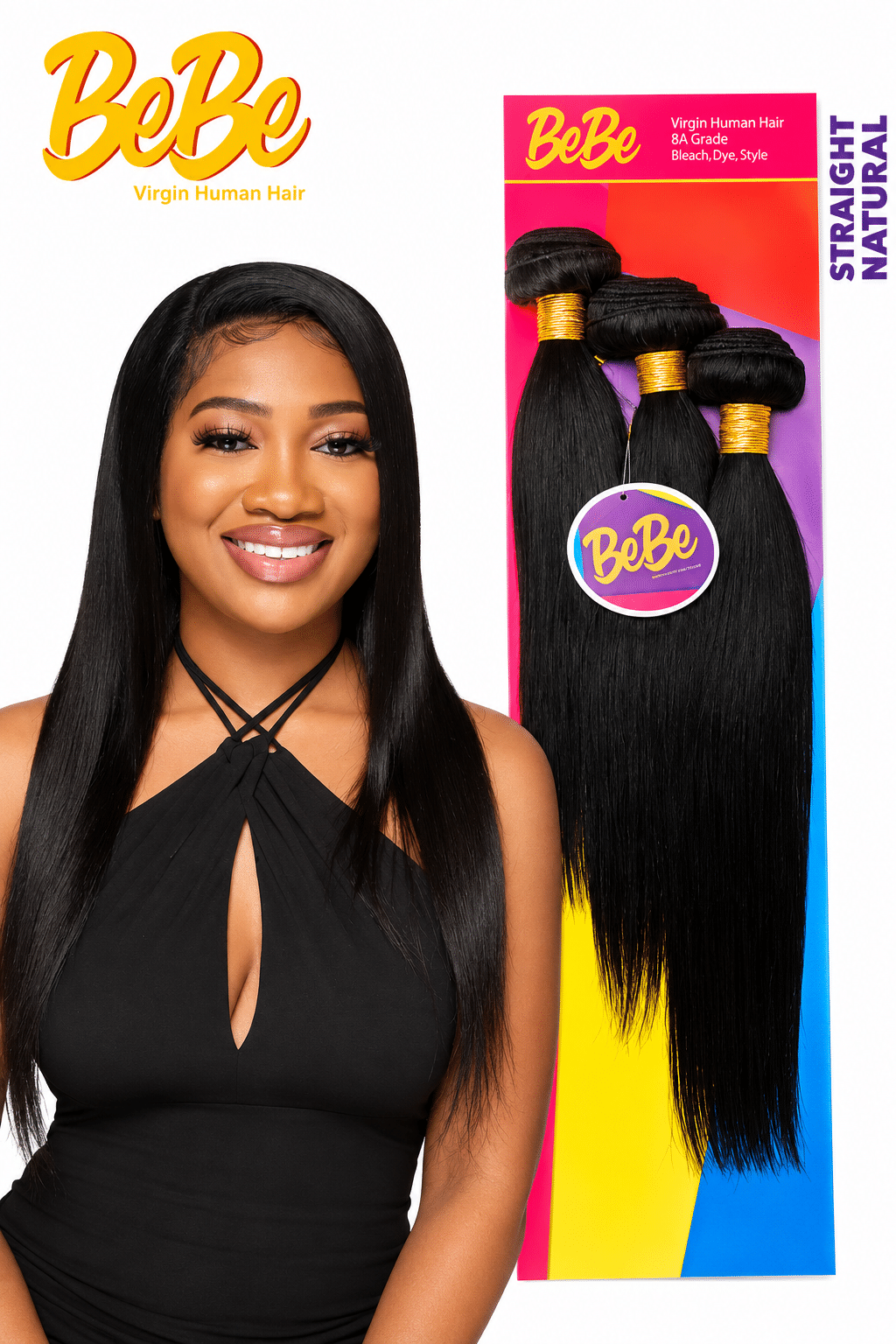 BeBe Virgin Human Hair Multipack Straight Rio