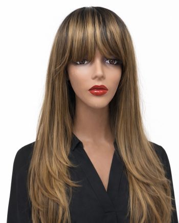 Bliss Live the Joy Wig - 100% Natural Daphne Style Color Dark Ash