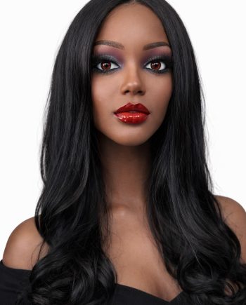 Bliss Live the Joy Wig - 100% Natural Jessica Rabbit Style Color 1