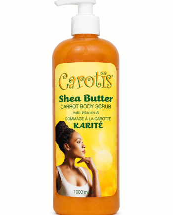 Carotis Shea Butter Carrot Body Scrub 1 L gommage corporel à la carotte et au karité