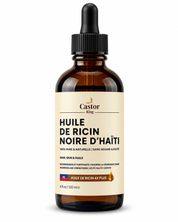 Castor Solèy huile de ricin noire d’Haïti 4 oz huile capillaire et corporelle