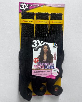 Eve Hair - 3X Bohemian Box French Curl 22 in, #2