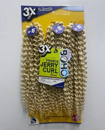 Eve Hair - 3X French Jerry Curl Also Boho 14-16 in, #613