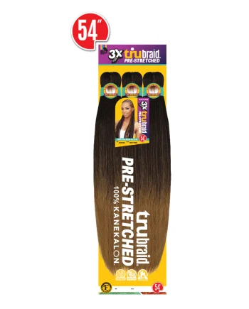 Eve Hair - 3X Tru Braid Pre-stretched 54 in, #T1B27