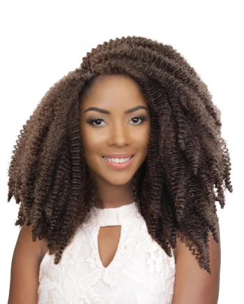 Eve Hair - 3Kanekalon Fluffy Water Twist 24 in, color 4