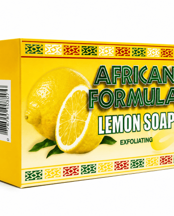 Formule Africaine Savon Exfoliant au Citron 7 oz savon corporel exfoliant citronné