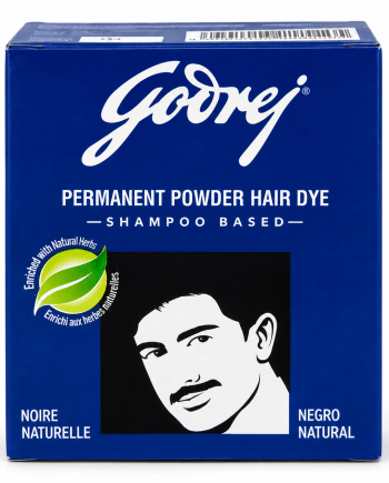 Godrej - Permanent powder hair dye natural black