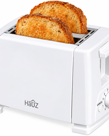 Haûz Living Grille-pain à 2 tranches 750 W blanc