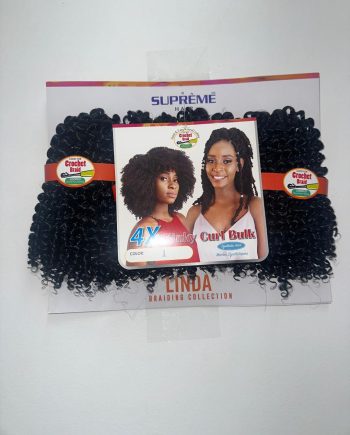 Linda collection - 4X Kinky Curl Bulk Suprême #1