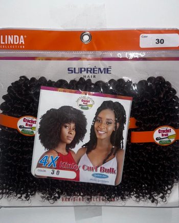 Linda Collection - 4Kinky Curl Bulk Supreme30
