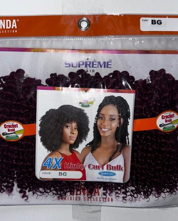 Linda Collection - 4X Kinky Curl Bulk Supreme #BG