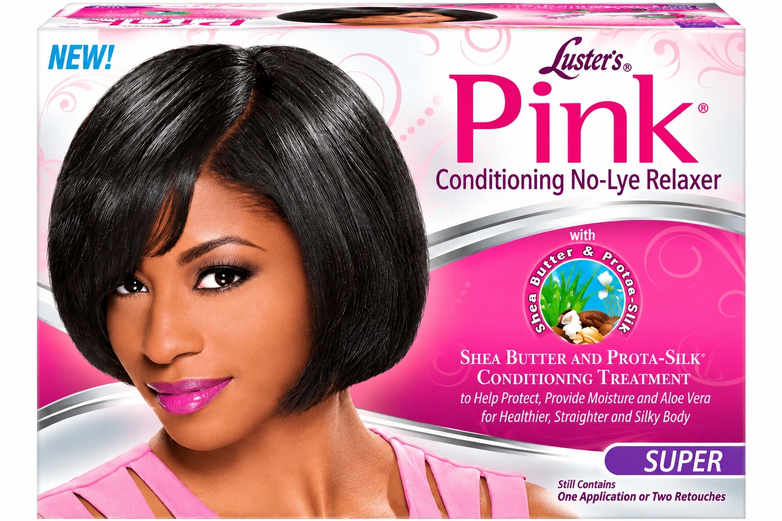 Luster's PINK Conditioning No-Lye Relaxer Kit Super Strength