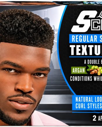 Luster’s Scurl Regular Strength Hair Texturizer Kit, 2 Applications