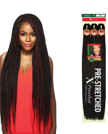 In addition to - 3X Ultra braid Pre-Stretched X-Pression 72 in #1B