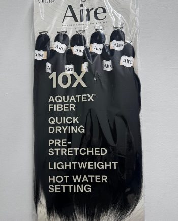 In addition to Aire - 10Pre-Stretched Braiding Hair 50 in,1