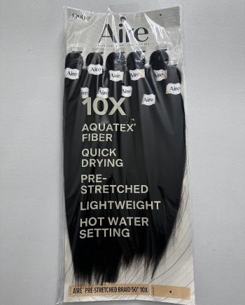 In addition to Aire - 10Pre-Stretched Braiding Hair 50 in,4