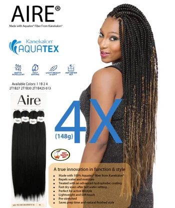 In addition to Aire - 4Pre-Stretched Braiding Hair 50 in,4