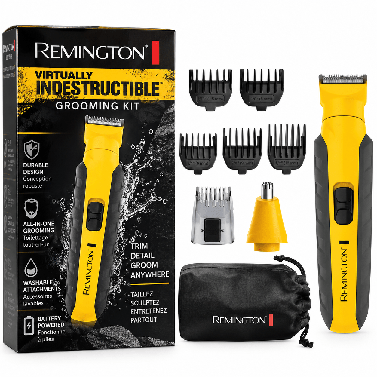 Remington Virtually Indestructible Grooming Kit